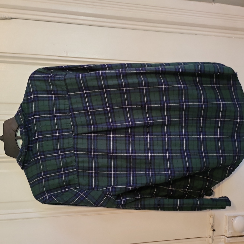 Hollister womenβs size L flannel Boyfriend Fit - Picture 4 of 8